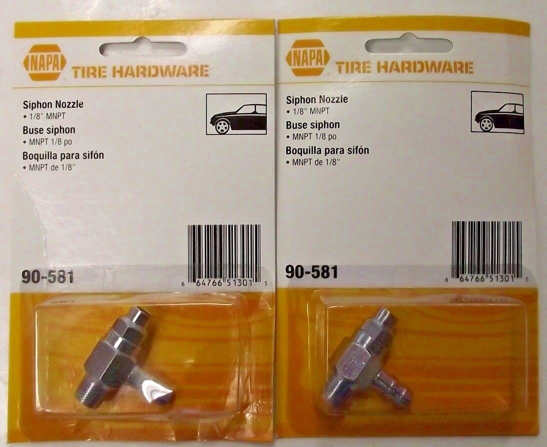 Napa 90-581 Siphon Nozzle 1/8" MNPT 2pcs.