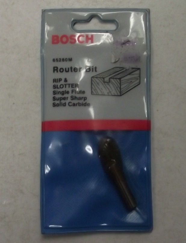 Bosch 85280 Solid Carbide 1/4" Diameter by 1/4" Cut Length Rip and Slotter USA