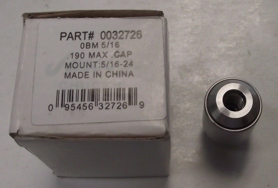 JACOBS 32726 OBM 5/16 Stainless Steel Chuck 0.190 In 5/16-24 Mount
