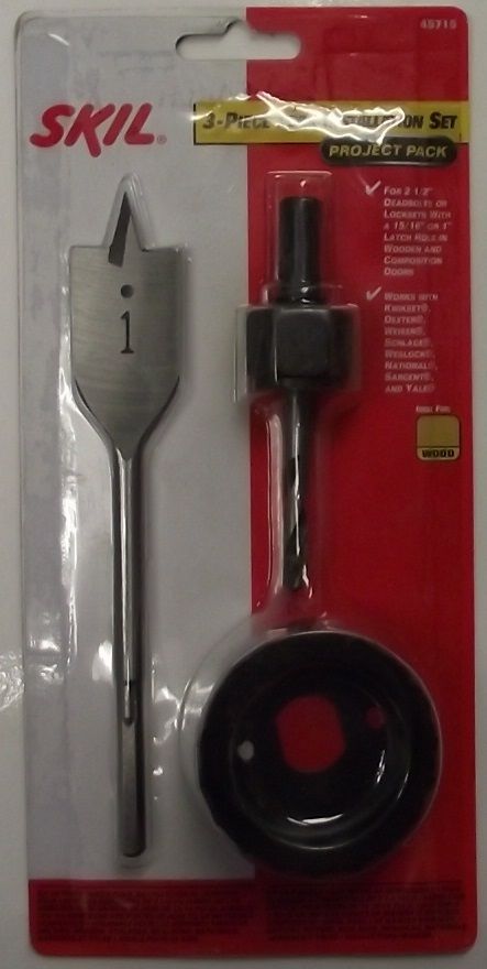 Skil 3pc Lock Installation Set 45715