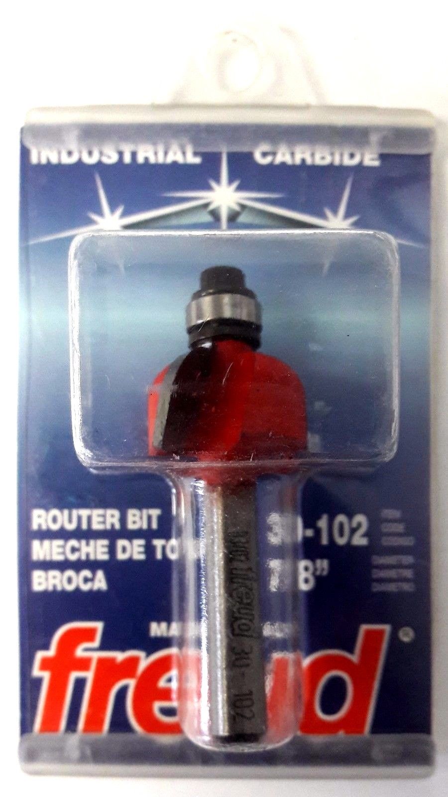 Freud 30-102 1/4" Radius Cove Router Bit With 1/4" Shank Italy