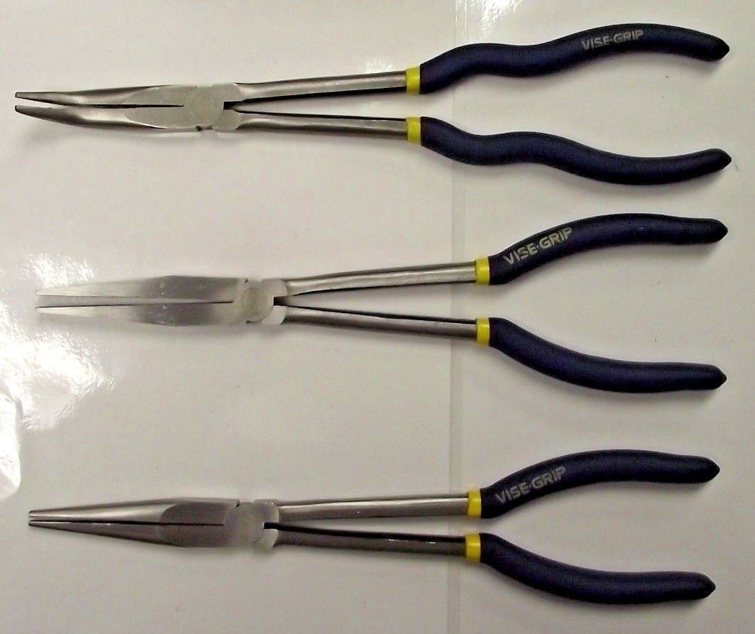 Irwin Tools VISE GRIP 1773388-84-83 11" 3 Piece Vise-Grip Long Plier Set