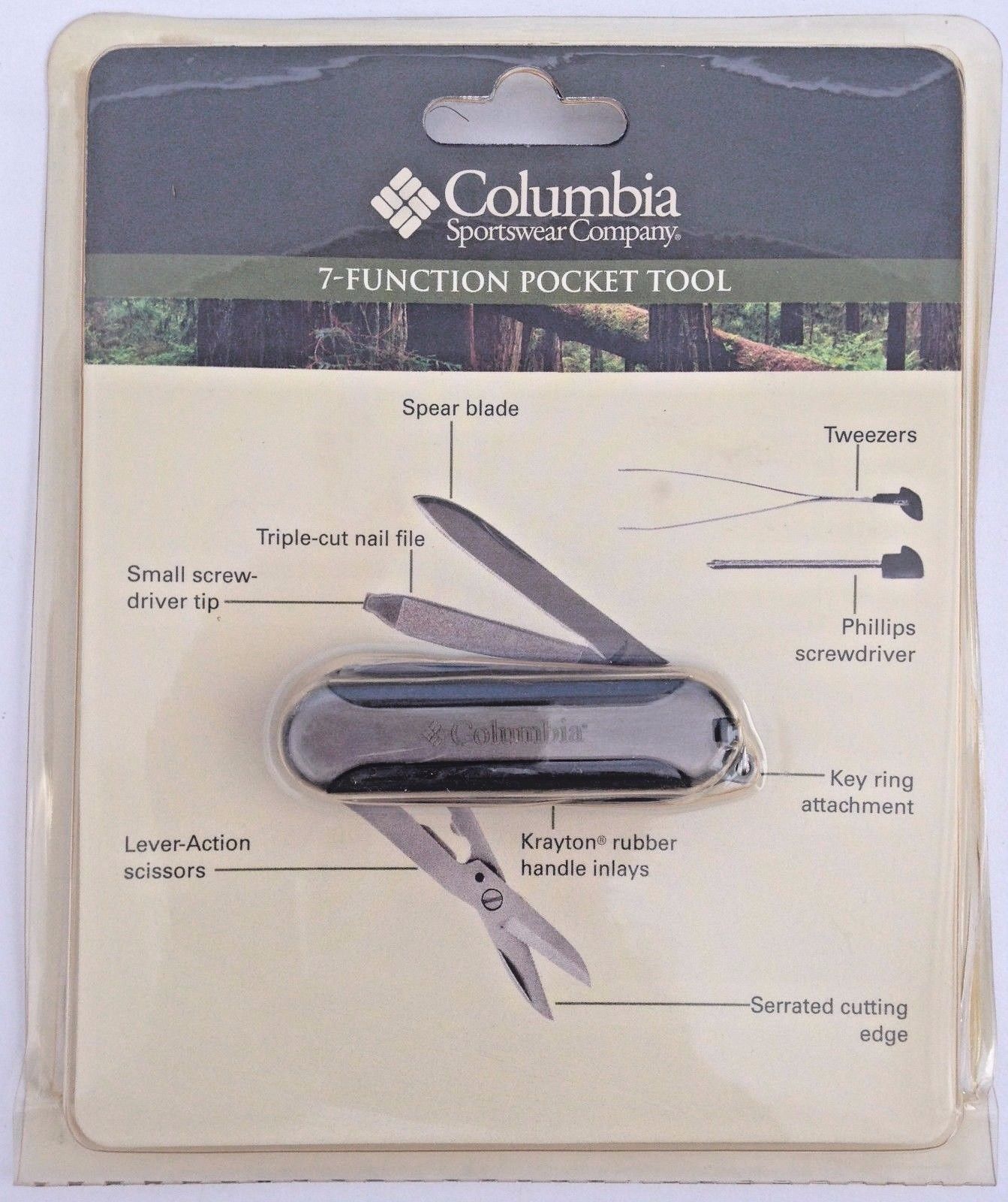 Columbia CL5315CP 7-Function Pocket Tool Knife