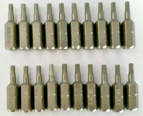 Bosch 327097 3/32" Allen B Insert Insert Bits 20 pcs. USA