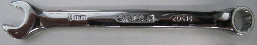 Allen 20414 12Pt Metric Combination Wrench 8mm USA
