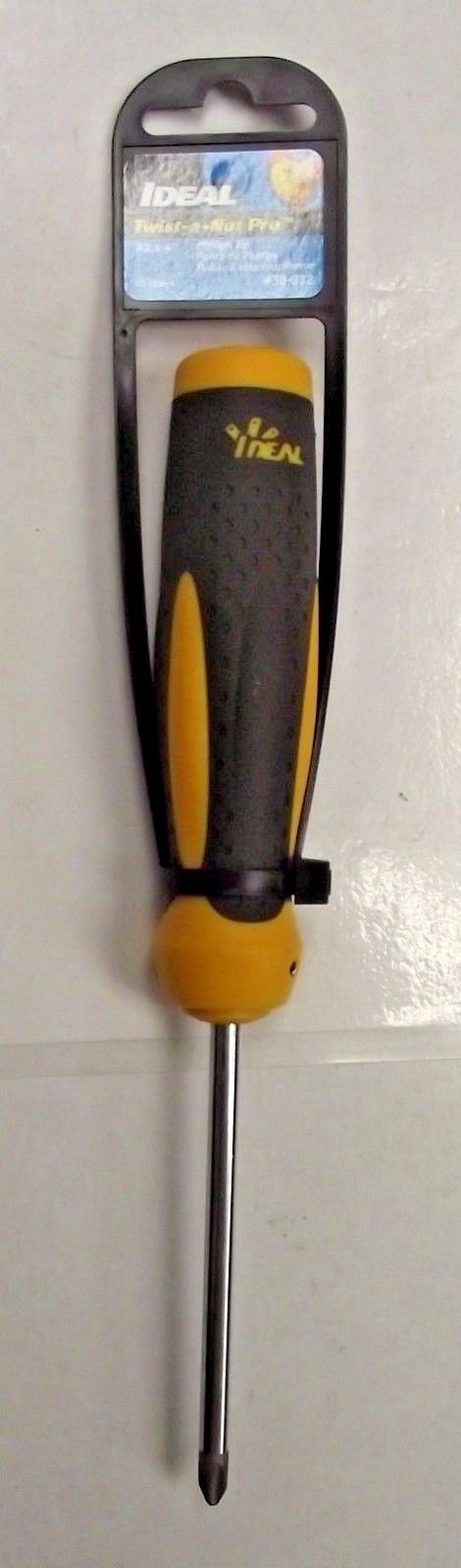 Ideal 30-332  Twist-a-Nut Pro #2 x 4" Phillips Screwdriver Carded