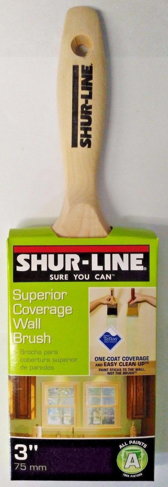 Shur-Line Premium 3" Wood Handle Paint Brush 55537