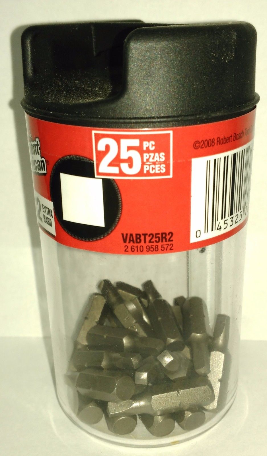 Vermont American VABT25R2 #2 Square Drive Screw Tips 25 Pack