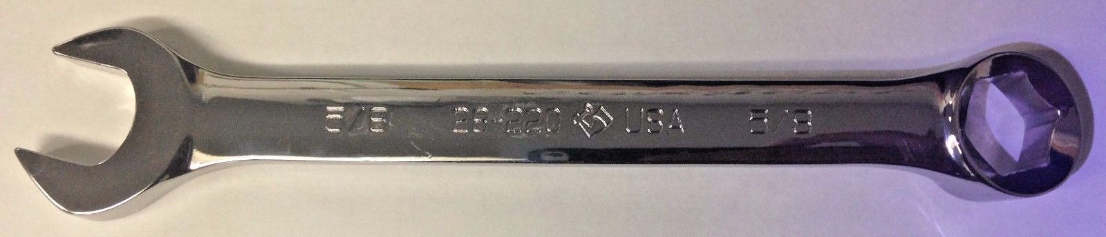 Armstrong 28-220 5/8" Full Polish Combination Flare Nut Wrench 6 Point USA