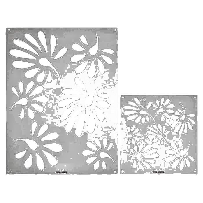 Fiskars 118830-1001 Fitz Fan Stencil Set 2 Packs