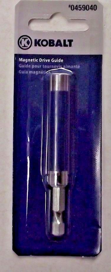 Kobalt 0459040 3-1/4" Compact Magnetic Screw Drive Guide Bit Tip Holder