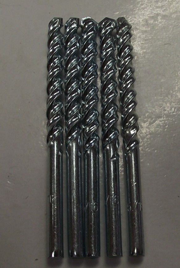 Vermont American 2608682612 5/16" x 4" Masonry Drill Bits 5pcs.