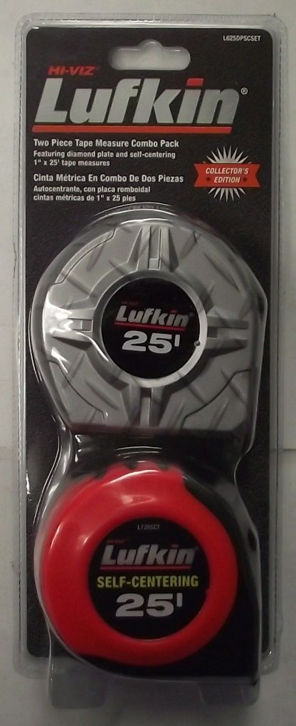 Lufkin L625DPSCSET 2pc Collector Edition 25' Tape Measures