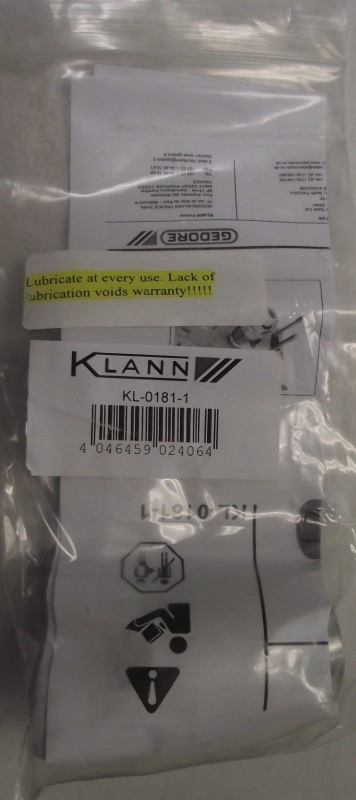 Klann Tools KL-0181-1 3/8" Drive Stud Tool Extractor Germany