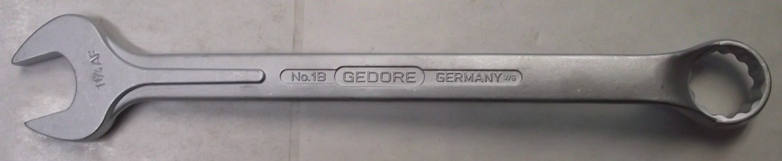 Gedore 6006870 1-1/4AF Combination Spanner Wrench Germany