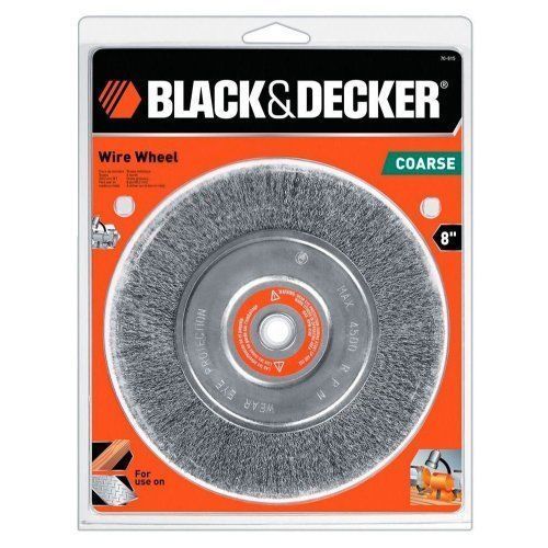 Black & Decker 70-615 8" Wire Wheel Coarse Bench Grinder