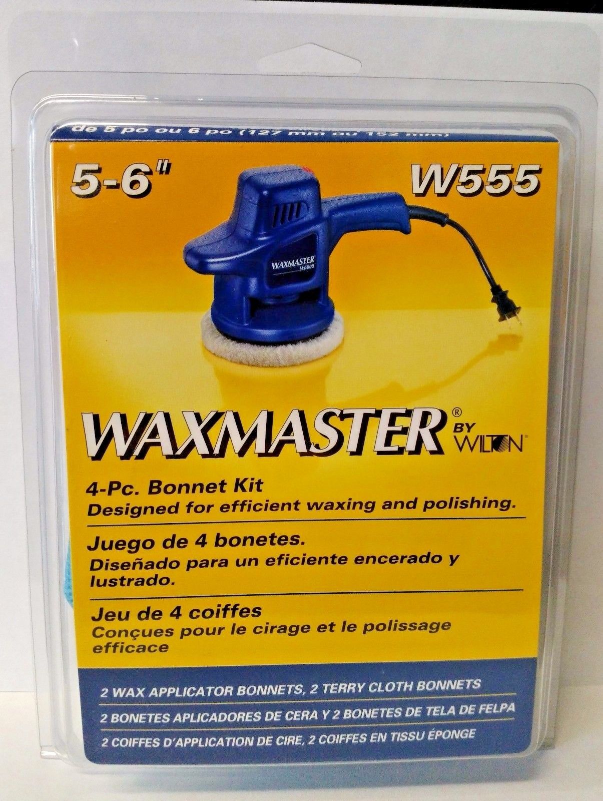 Waxmaster by Wilton 5-6" 4 Piece Bonnet Kit W555