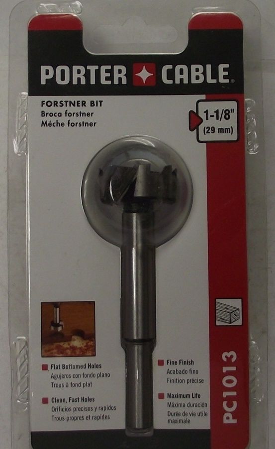 PORTER-CABLE PC1013 1-1/8" Forstner Bit