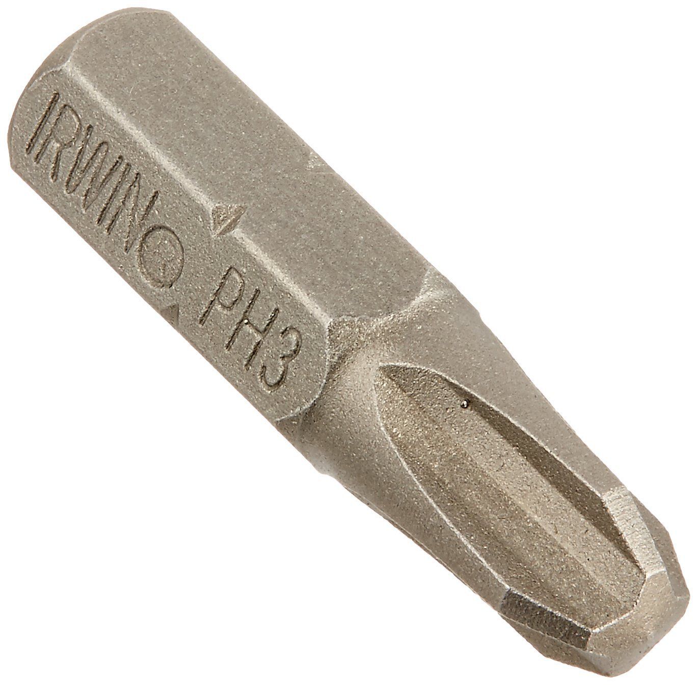 Irwin 3510192C #3 1" Phillips Insert Bits (3 Packs of 2 Bits)