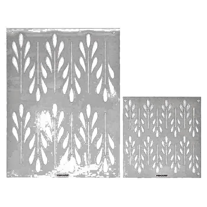 Fiskars 118000-1001 Arrow Shaft Decorative Stencil Set