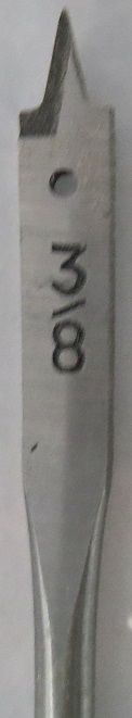 Irwin IW703 3/8" x 10" Flat Boring Bit 4 PCS