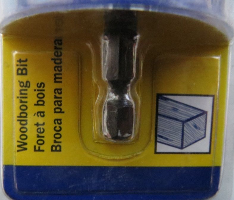 Irwin 3041014 9/16" Max Tri-Flute Woodboring Bit