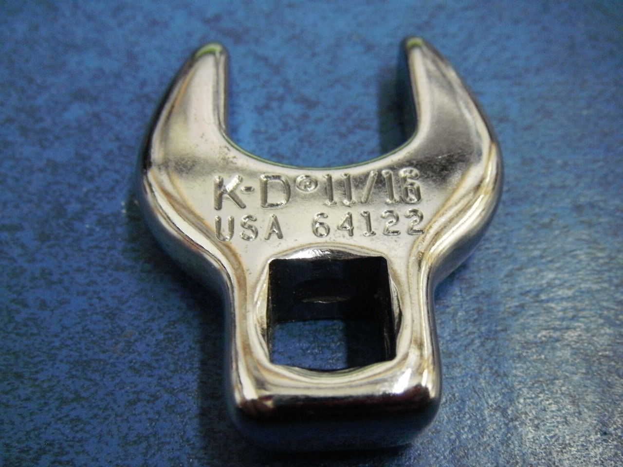 KD Tools 64122 Ratcheting 3/8" Drive 11/16" Crowfoot Wrench USA