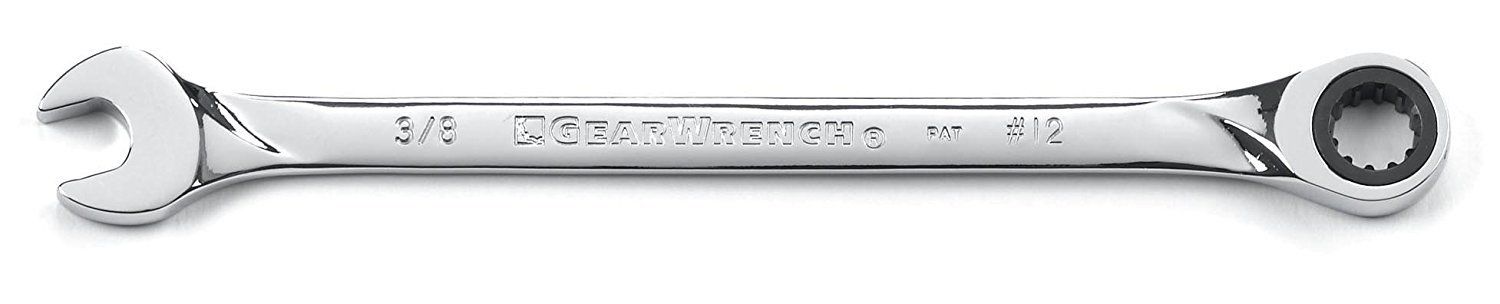 GearWrench 85552 #12 x 3/8" XL Spline Ratcheting Wrench