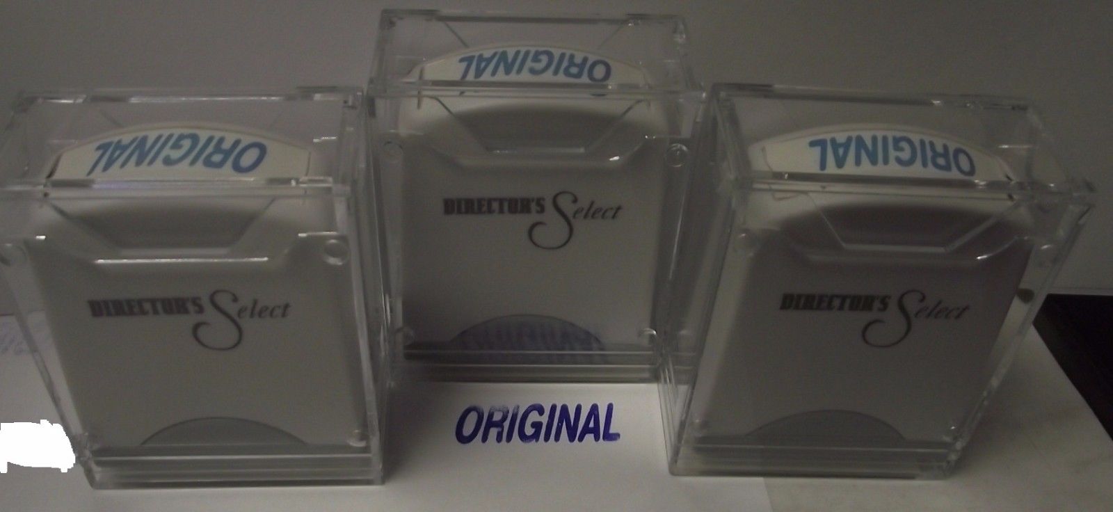 Global AGI-SS02025 Rectangle Stock Pre-Inked Rubber Stamp With "ORIGINAL" 3pcs.