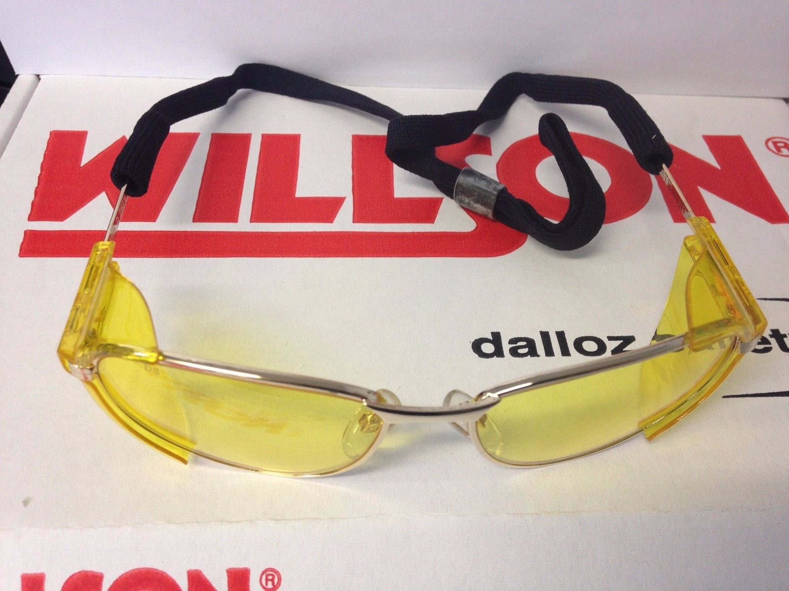 Willson Stellar  Frame Amber Lens Safety Glasses 10 Pairs 11150642