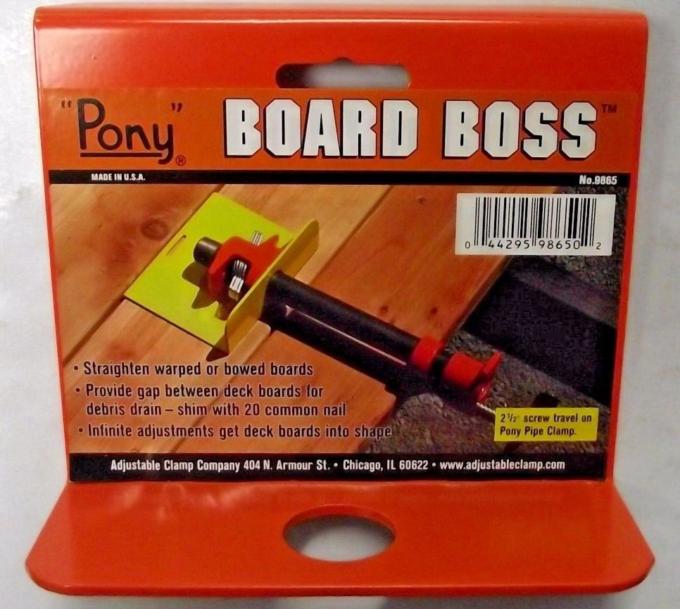 Pony 9865 Board Boss Decking Tool For Deck Installation USA