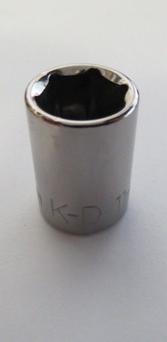 KD 516111 1/4" Drive 11mm 6 Point Socket USA