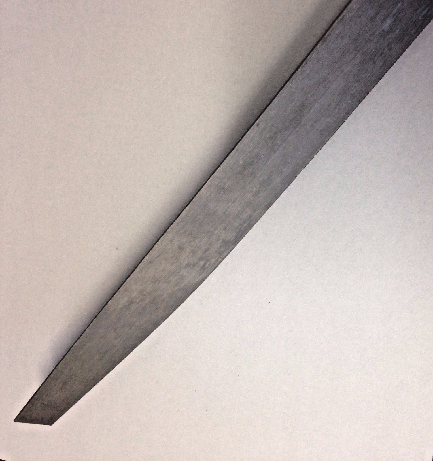 Nicholson File 07090 12" Knife File Smooth 2 Sides Cut on Back