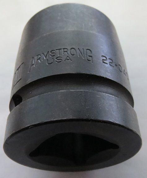 Armstrong 22-040 1-1/4" 1" Drive 6PT Impact Socket USA