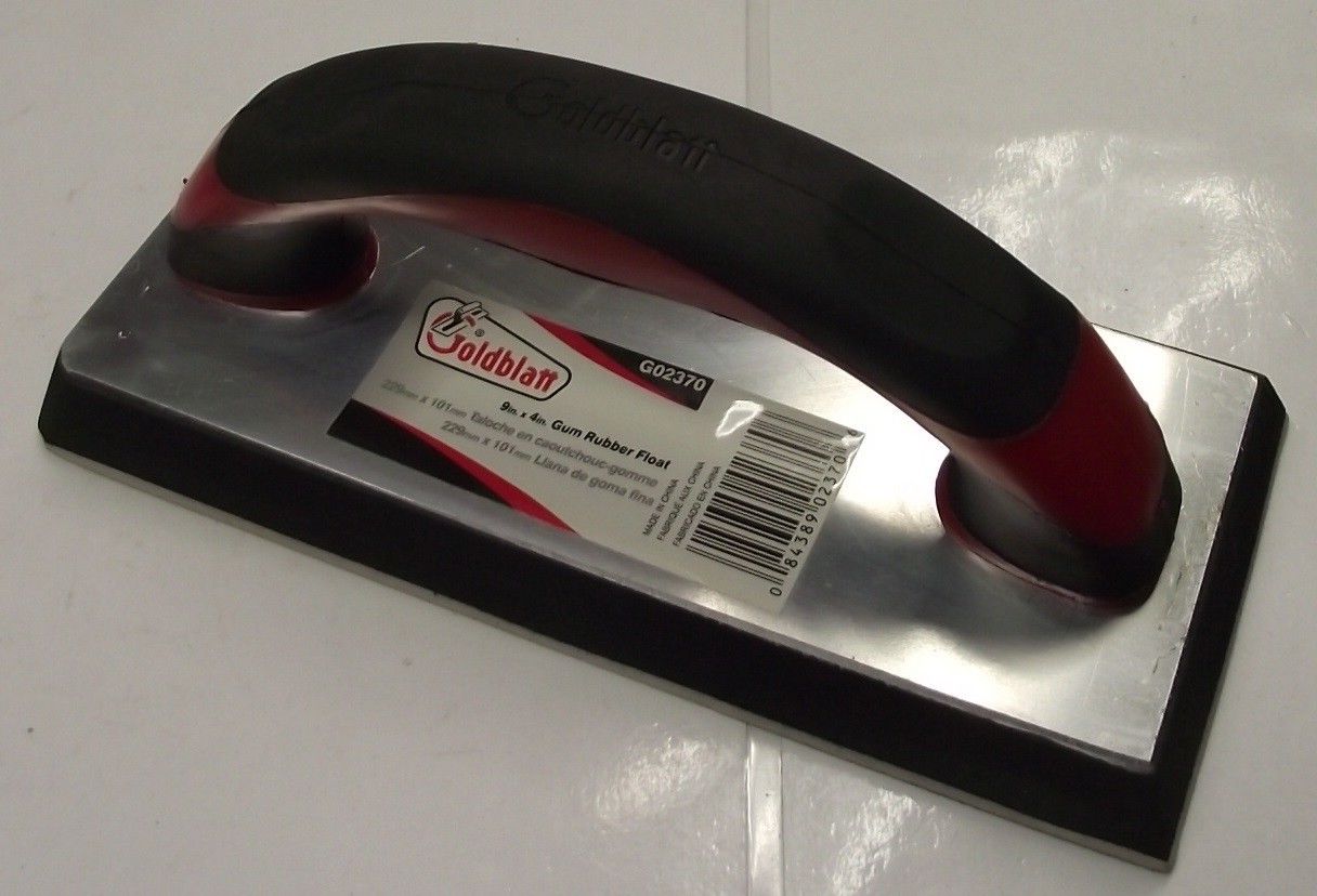 Goldblatt G02370 9" x 4" Gum Rubber Float Soft Grip Handle