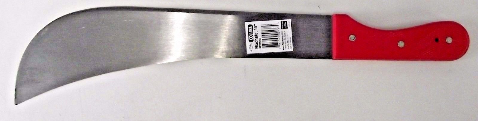 Nicholson Collins 81101003 14" Machete  Made in Columbia