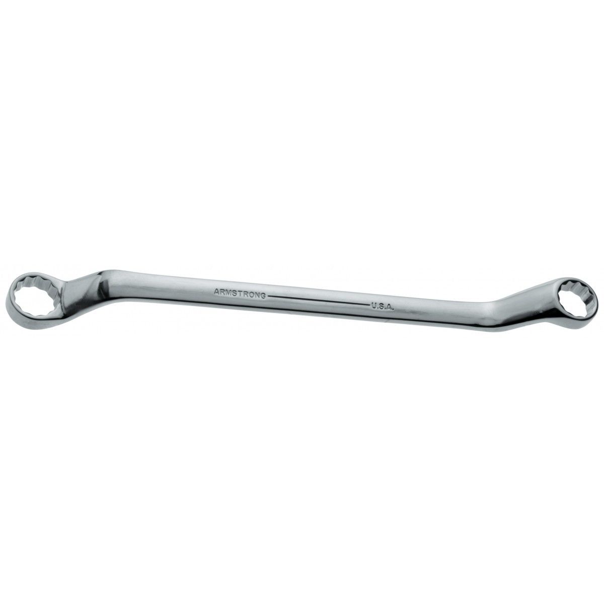Armstrong 12 Pt Metric Full Pol 45 Degree Offset Box Wrench 30 x 32 USA 54-475