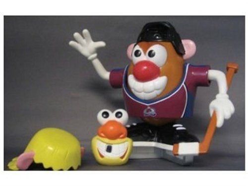 Sports Spuds Mr Potato Head Toy NHL Colorado Avalanche 10 Pieces 5-1/2" 00380