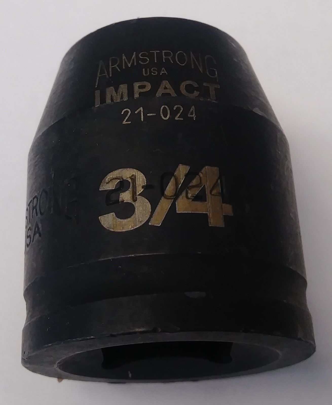 Armstrong 21-024 3/4" Drive 6 Point Impact Socket 3/4" USA