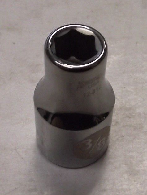 Armstrong 12-012 1/2" Drive 6 Point Standard Socket 3/8" USA