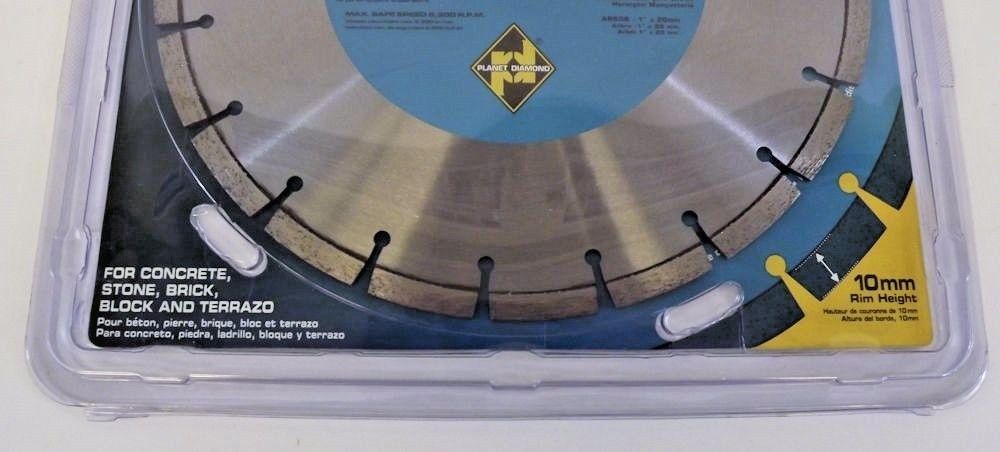 Planet Diamond 21412020 12" Premium Laser Welded Segmented