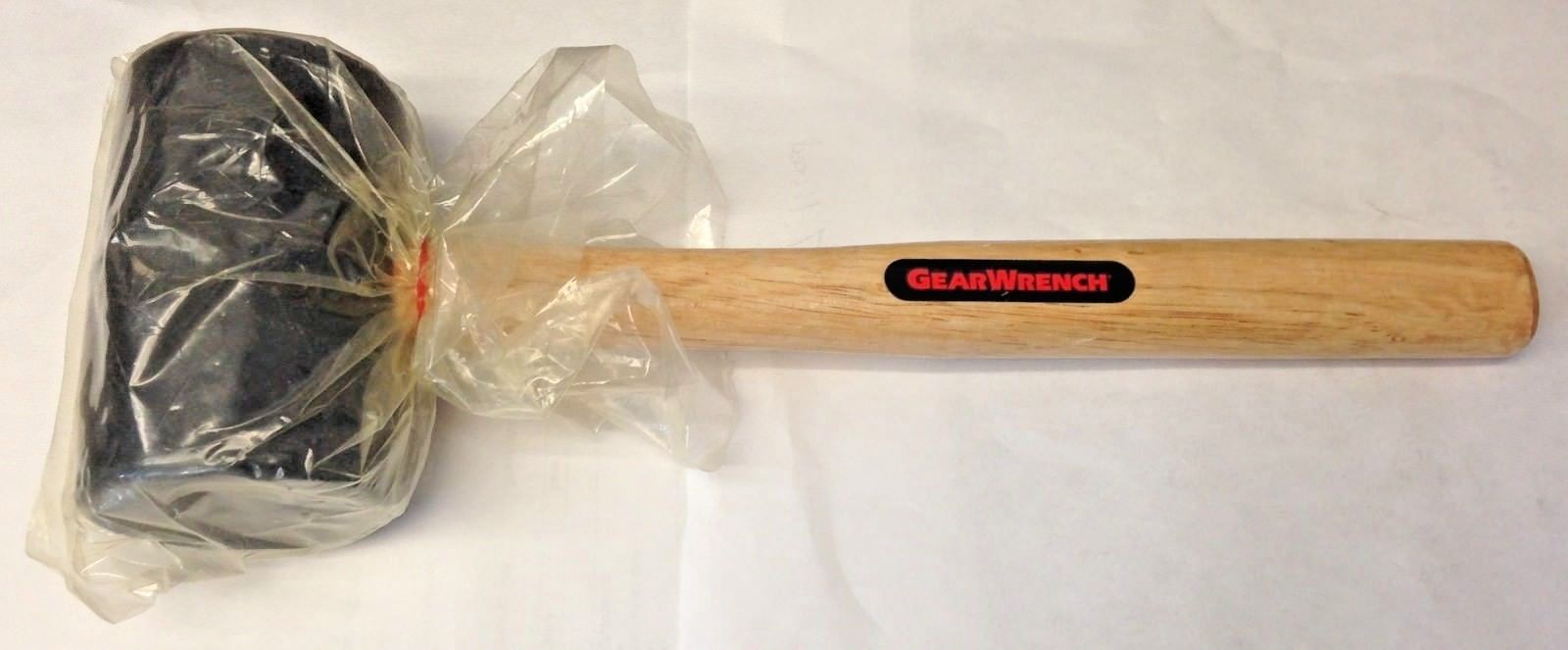 Gearwrench 82259 16 oz. Rubber Mallet With Hickory Handle