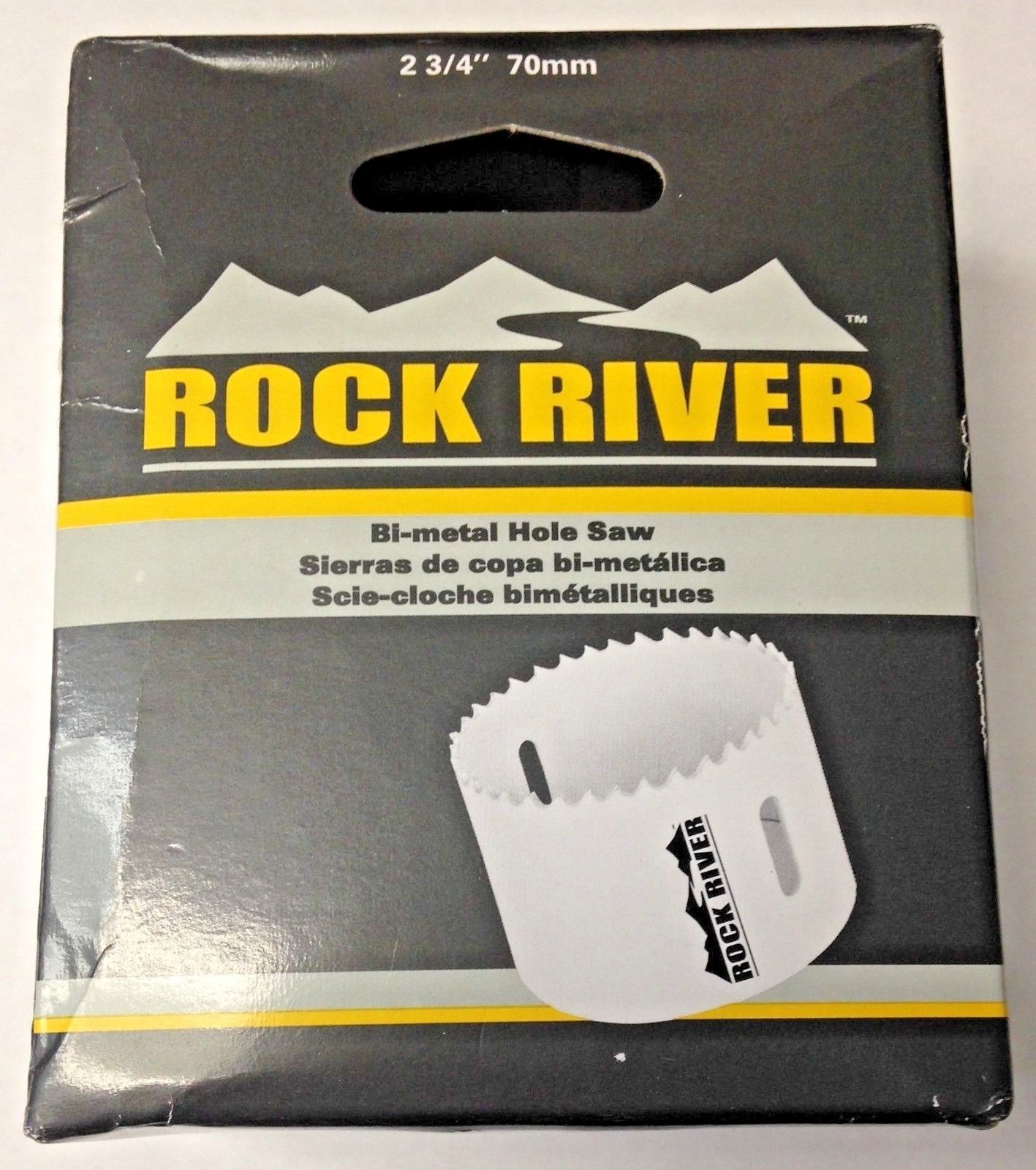 Rock River 0207196 2-3/4" (70mm) x 4/6 Tooth Bi-Metal Hole Saw