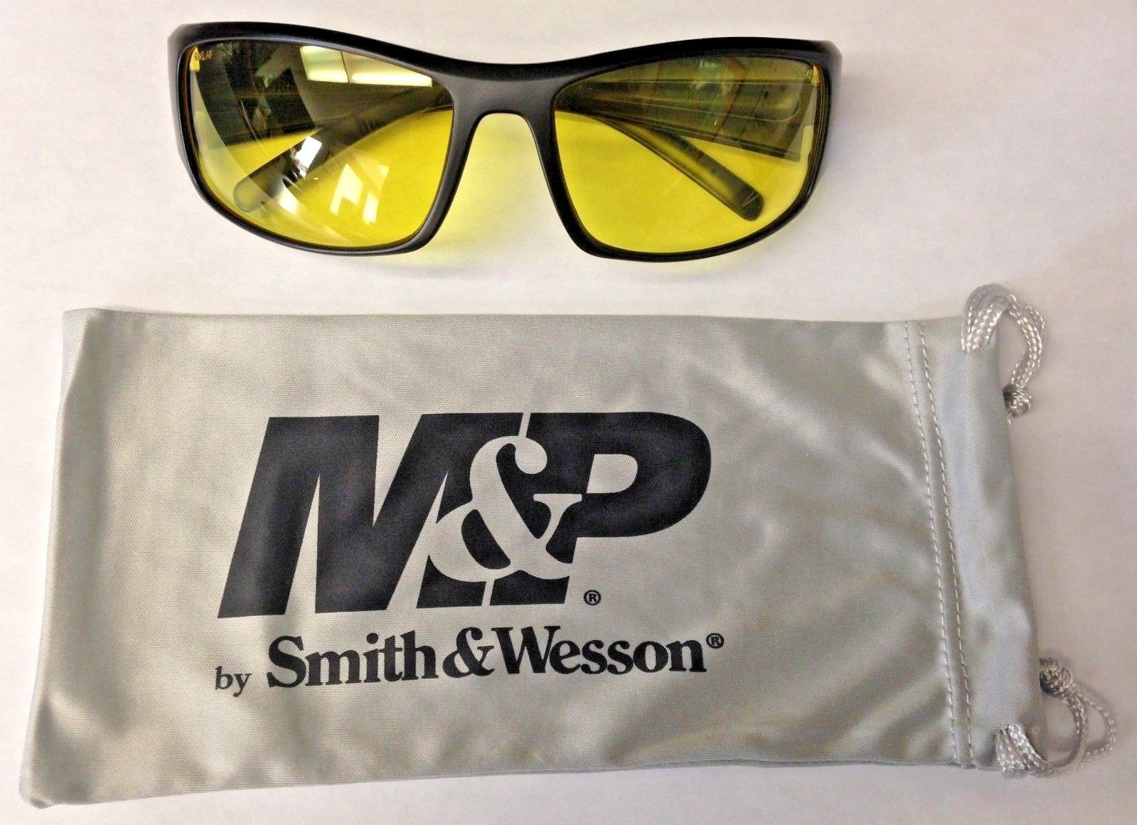 Smith & Wesson MP101-41-ID Performance Eyewear Shooting Glasses Amber Lens