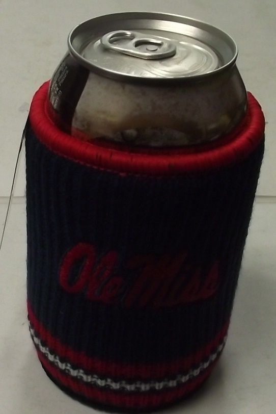 College NCAA 0718-81012 Ole Miss Rebels Woolie Beverage Insulator