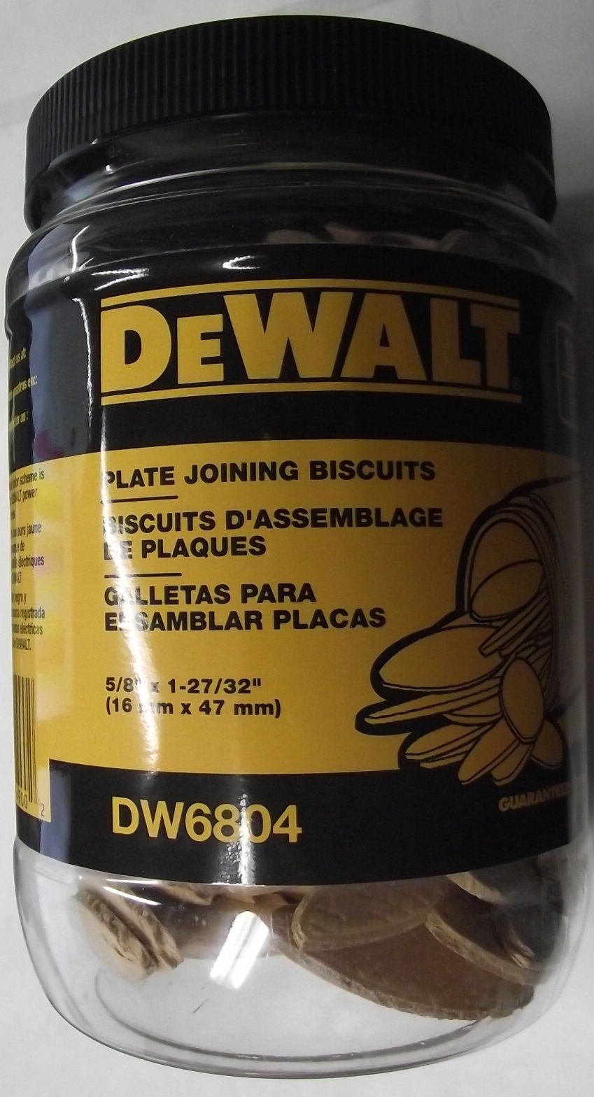 Dewalt DW6804 Plate Joiner Biscuits Size 0 150 Pack USA