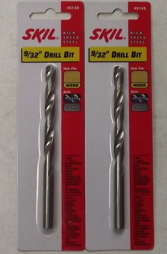 Skil 45145 9/32" High Speed Steel Drill Bit 2pcs.