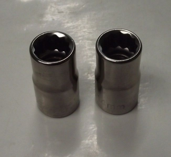 Cougar Pro M4114 1/2" Drive 12 Point Standard Metric Socket 14mm 2pcs USA