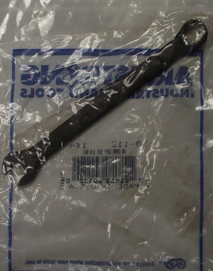 Armstrong 30-112 3/8" Black Oxide Regular Combination Wrench 12 Point USA
