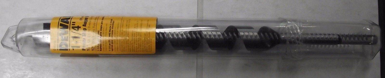 DeWalt DW1690 1-1/4" x 17" Power Ship Auger Bit